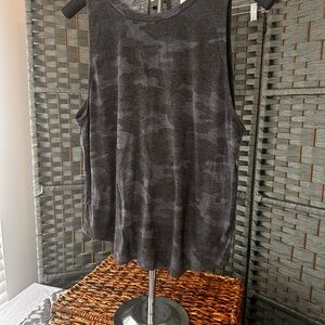 Glyder Dark Gray Camo Athletic Tank